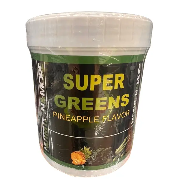 SUPER GREENS PINEAPPLE FLAVOR 1 LB 16 OZ N&M SUPER GREENS PINEAPPLE FLAVOR 1 LB 16 OZ N&M