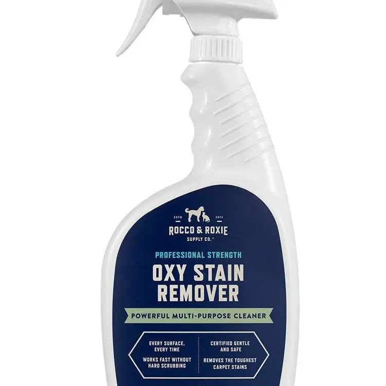 Rocco & Roxie Oxy Lift Stain Remover Spray for Carpet, Upholstery, Clothes & More - Oxygen Powered Spot Treater