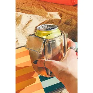 Wallet + Can Cooler - Gold