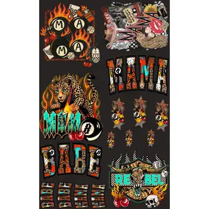 MAMA (7) (LEOPARD) PREMADE GANGSHEET - 22X36 DTF TRANSFERS - DIRECT TO FILM