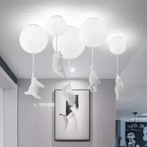 Hanging Bears Balloons Lamp