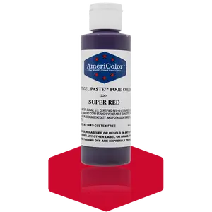 AmeriColor, Super Red, 4.5 Ounce, Soft Gel Paste Food Color