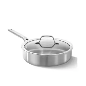 Calphalon Stainless Steel 3-Qt Sauté Pan with Lid