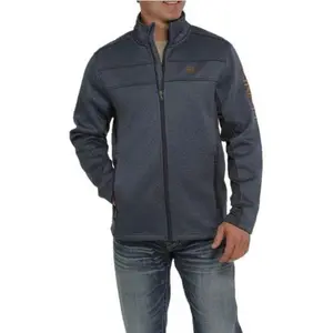 The Cinch Mens Navy Sweater Jacket