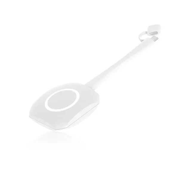 JAV Tap Wireless Screen Sharing Projection Device for Smart Board - One-Tap Plug and Play USB-C Cast Transmitter Button, Multi-Screen Casting & Touch-Back Control for Laptops, Mac, Windows, iOS, Android