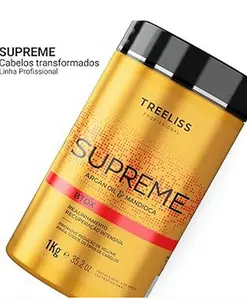 Tree Liss BTOX Mandioca Supreme Hair Mask Treatment Frizz Remove Volume