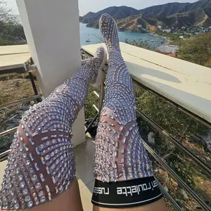 Starseed sneaker boots or heels Women Footwear Walking Shoes Comfort Girl Knee Decor Bridal