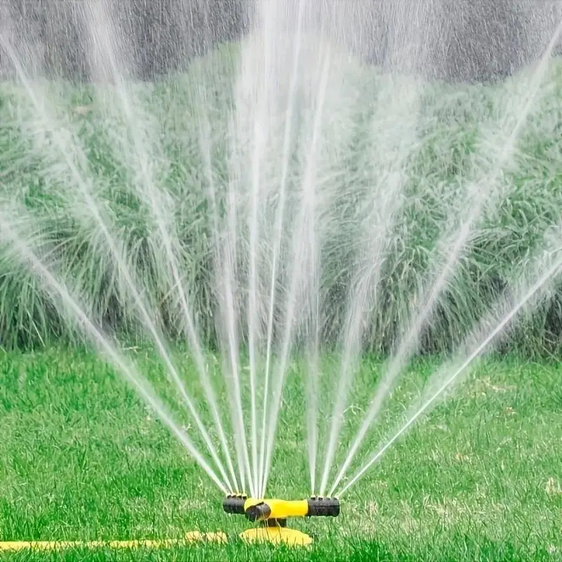 360° Automatic Rotating Garden Sprinkler, 1 Count Yard Lawn Sprinkler, Watering Device