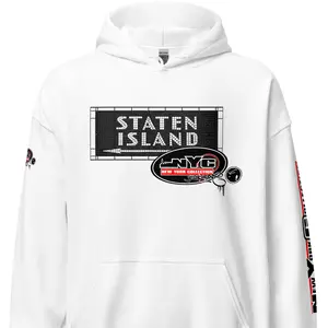 HOODIE (uniSex) : STATEN ISLAND (tiled) NYCollection 20