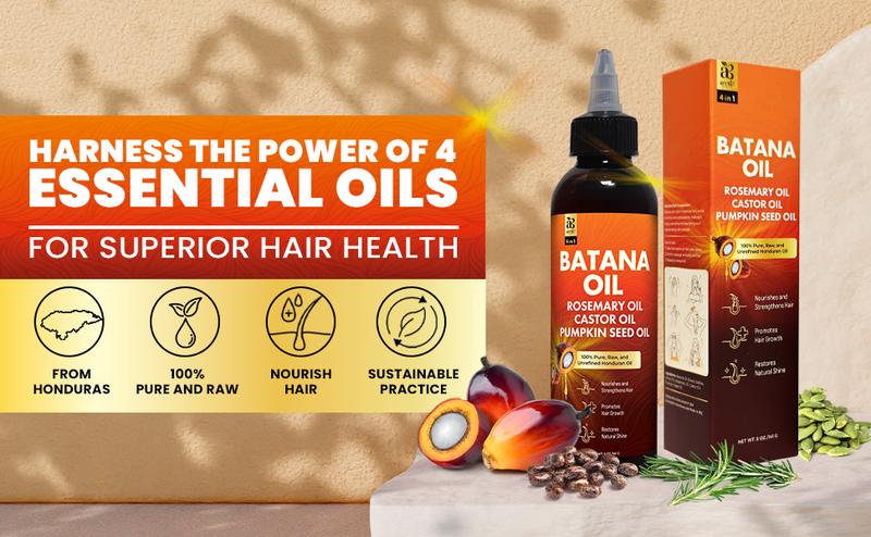 Arctic Beauty Liquid Batana Oil (5 oz.) - with Rosemary, Castor, & Pumpkin Seed Oil - 100% Pure and Unrefined Honduran Oil - Natural Haircare