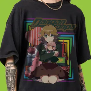 Chihiro Fujisaki T-shirt, Inspired Danganronpa, Graphic Anime Tee,  Special Shirt