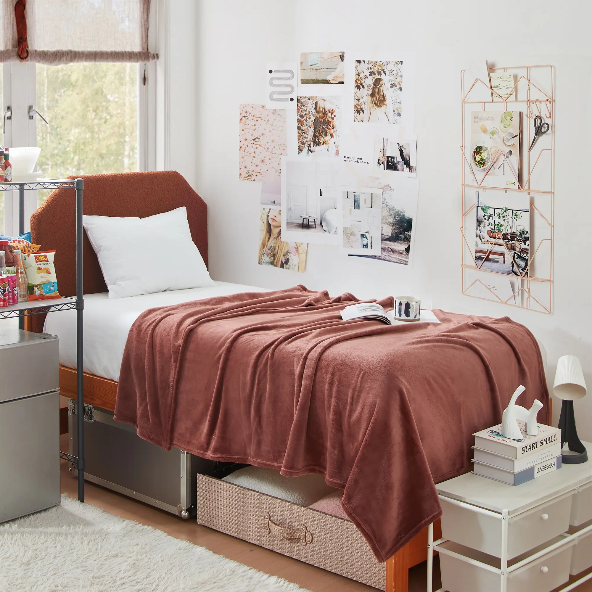 Wait Oh What - Coma Inducer Twin XL Blanket - Maple Syrup