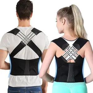 Posture Corrector for Women and Men,Adjustable Shoulder Straightener,Back Support Brace,Upper Spine scoliosis, hunchback