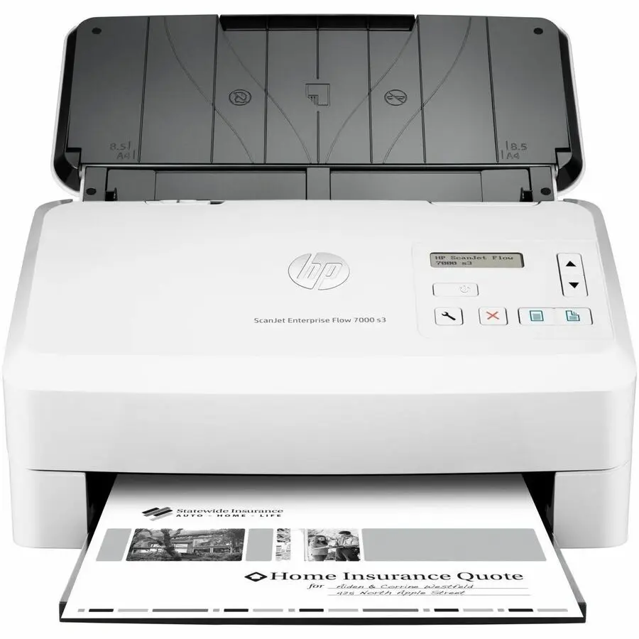 HP Scanjet Enterprise Flow 7000 s3 Sheetfed OCR Scanner 600dpi, L2757A