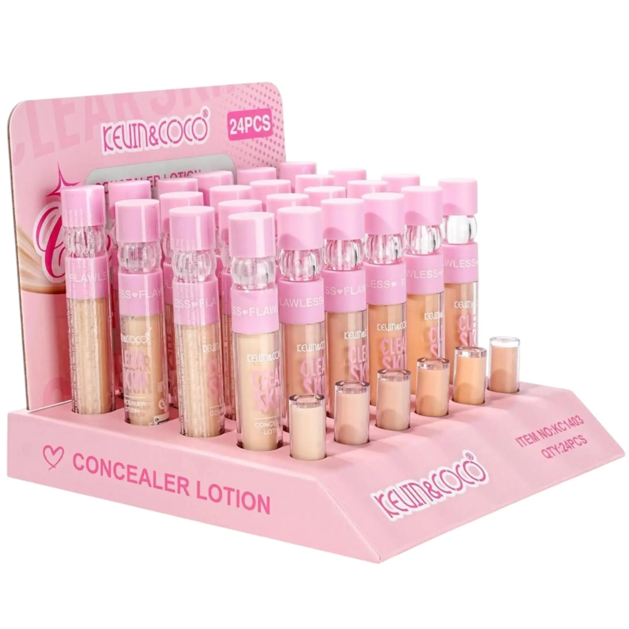 Corrector Clear Skin Kevin & Coco - Venta al por Mayor Display 24 Unidades (KC1403)