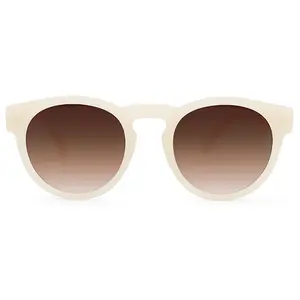 Chelsea Nude Sunglasses with Round Lenses and Stylish Design