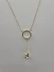 10k Cadena con dije de nudo