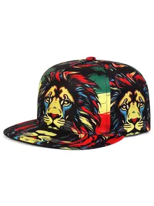 2026 New Fashionable Creative Hip Hop Hat Printed Animal Baseball Hat Street Personalized Skateboarding Hat Outdoor Leisure Sports Sunshade Hat Daily Commuter Decorative Hat Male Female Same Style Multi Functional Adjustable Flat Edge Hat Animal Hats