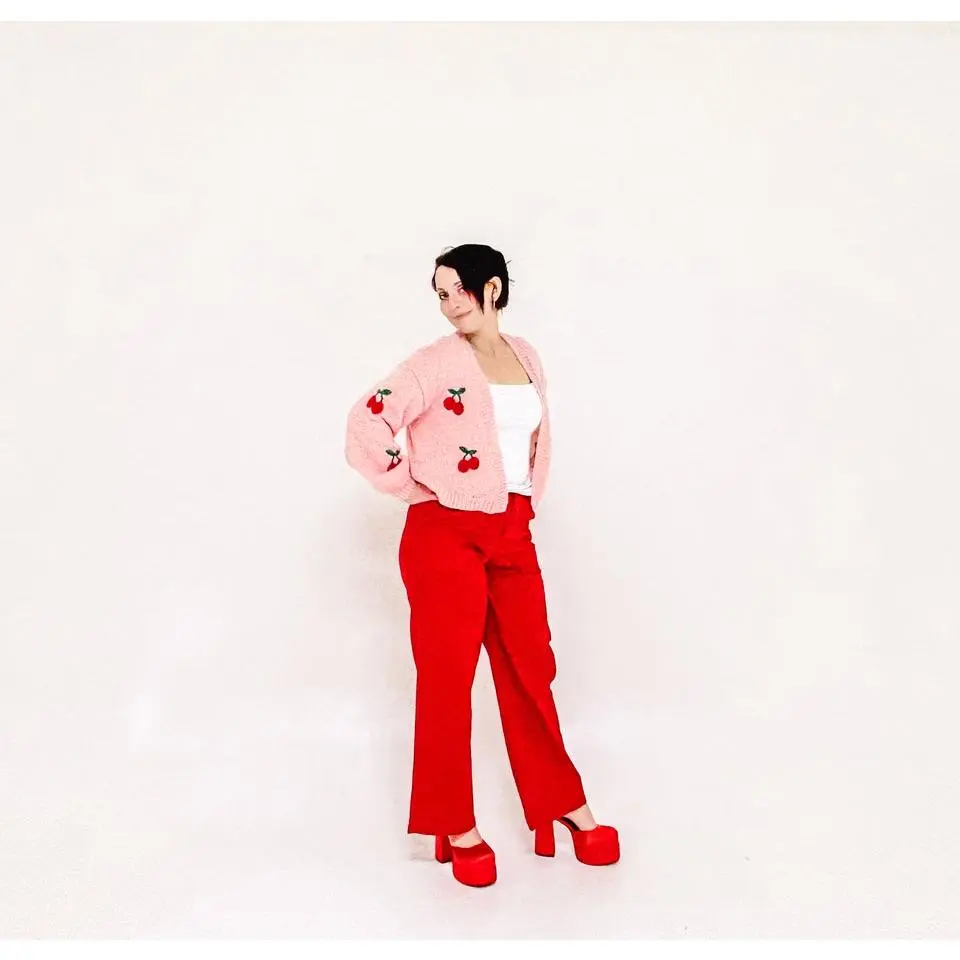 Cherry Blossom Cardigan