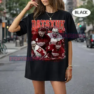 Pavel Datsyuk Shirt, Red Wings NHL Legacy Tee, The Magic Man Vintage Hockey Shirt, Datsyuk 13 Red Wings Legend Gift