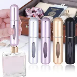 Portable Refillable Perfume Atomizer, Perfume Dispenser: Mini Travel Perfume Spray, Leak-Proof Design, TSA-Friendly for Flights. Perfect Gift for Women, Men, Friends, Lovers, Family. Essential Travel Accessory.