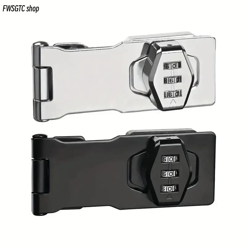 Solid iron mechanical combination lock adopts rotary keyless structure, sturdy and durable. It offers reliable safety protection, suitable for installation on home doors, garden fences, mailboxes, bathrooms and pet doors.