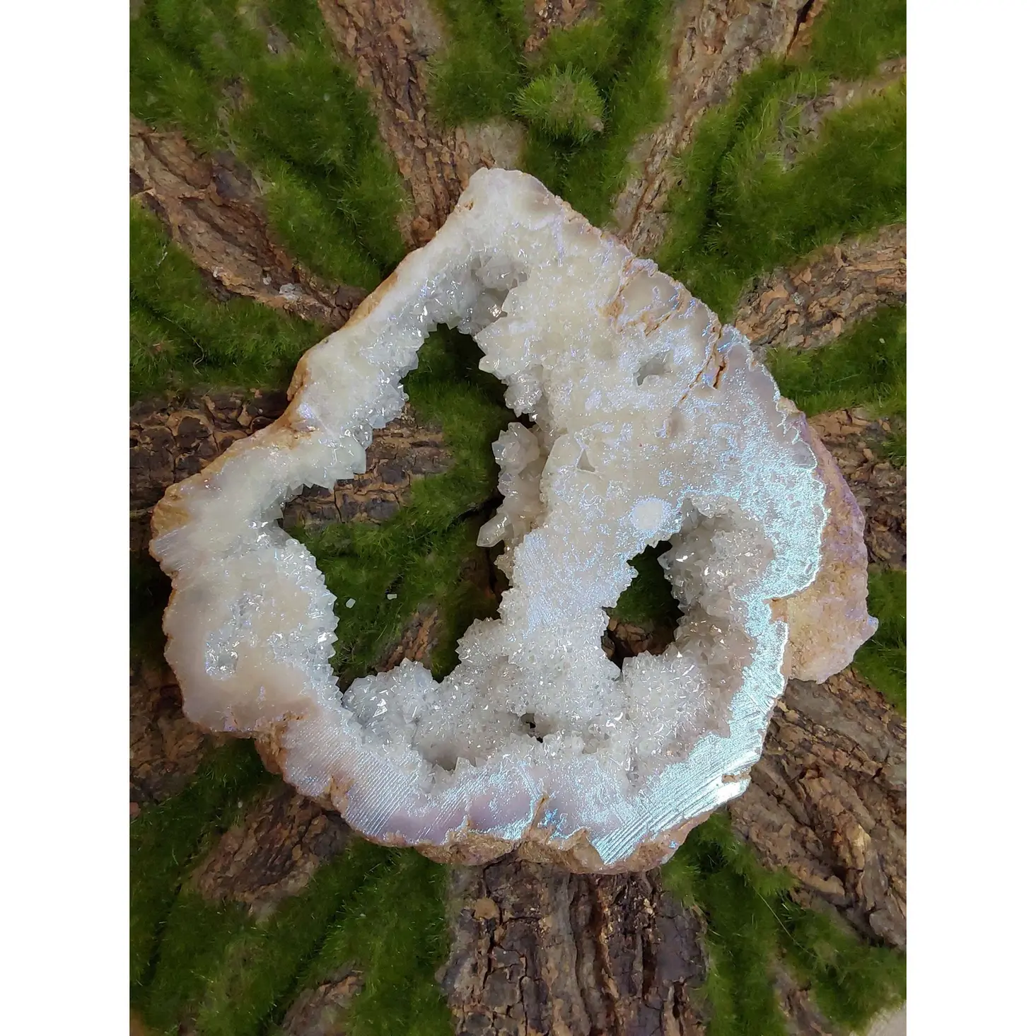 Druzy Angel Aura Geode Quartz Agate