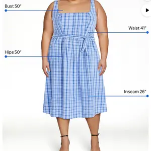 , Free Assembly Women’s and Women's Plus Sleeveless Belted Cotton Midi Dress, Women’s sizes XS, S, L and XL