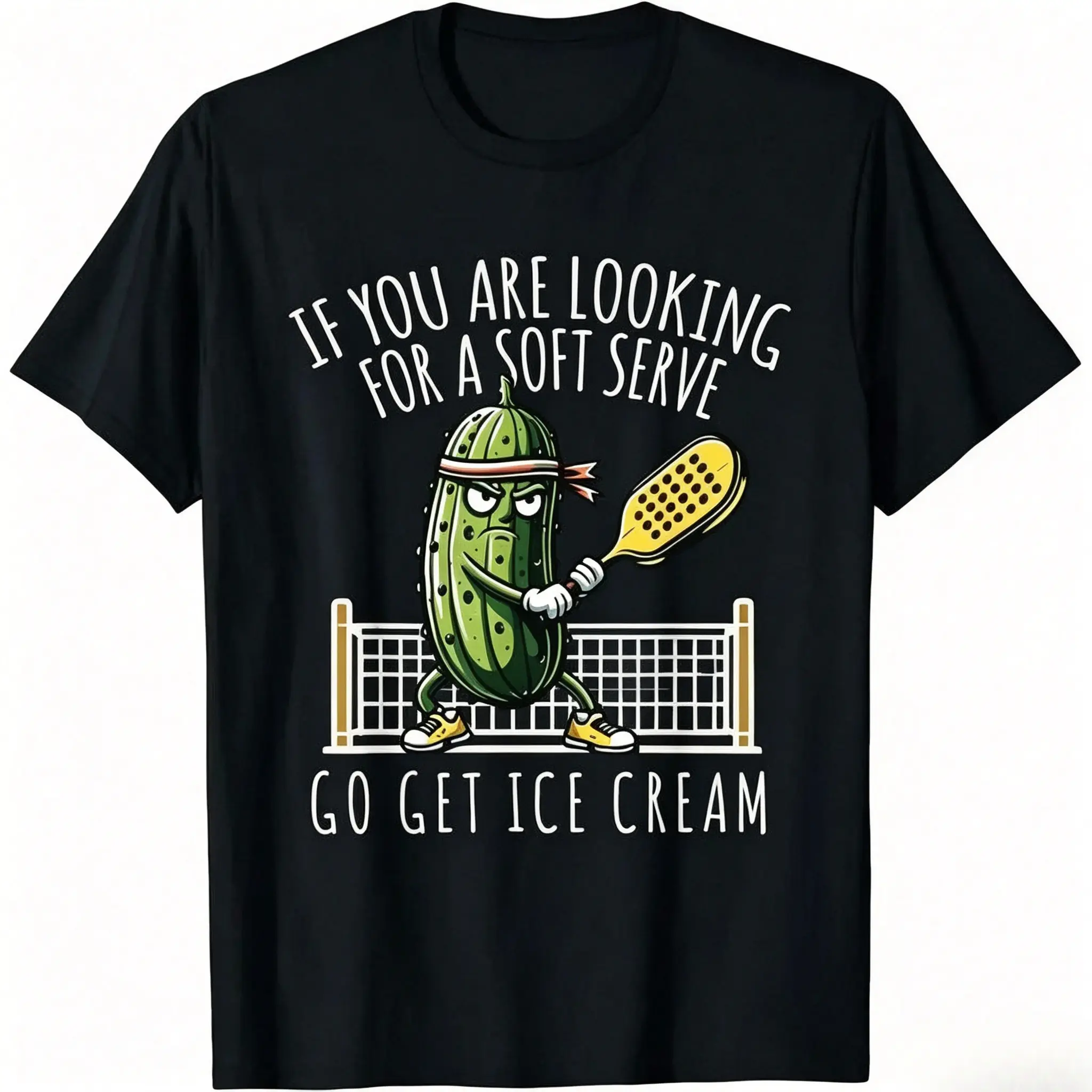 Oversized Soft Cotton Casual Pickleball T-Shirt - Unisex Sports Top, Outdoor Gift for Pickleball Enthusiasts, Men's Apparel T-Shirt, T Shirt-4