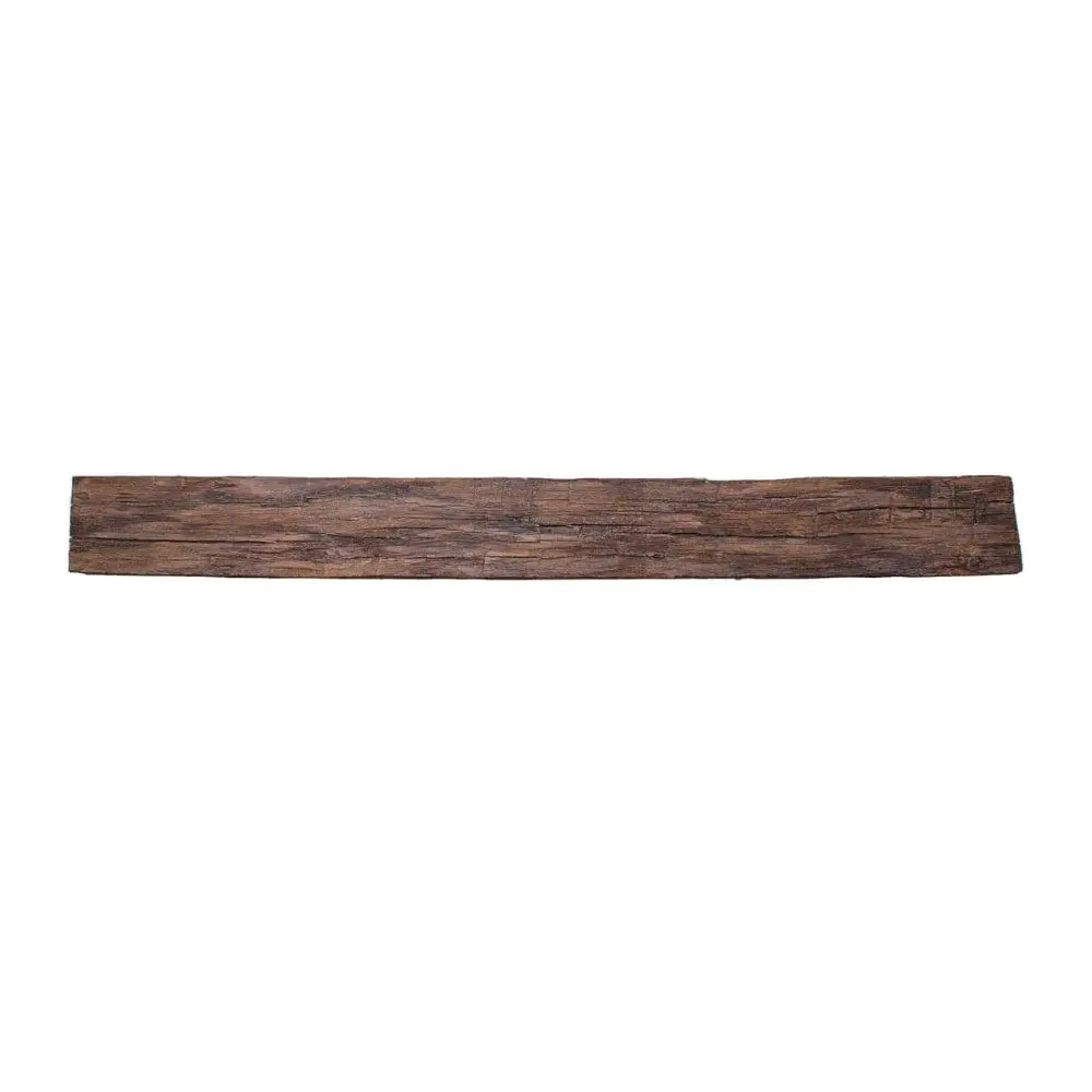 Lexington Hearth Tobacco Barn Concrete Faux Wood Mantel Shelf