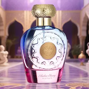 1count 100ML High-End Middle Eastern Arabian Women's Perfume, Neutral Fruit Scent, Amber Sandalwood Fragrance, Long-Lasting, Daily Use, Date Night Gift