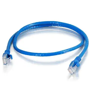 C2G 10312 1ft (0.3m) Cat6 Snagless UTP Unshielded Ethernet Network Patch Cable - Blue