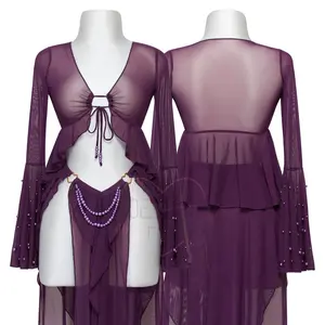Nymph Swimsuit Cover Top / Skirt