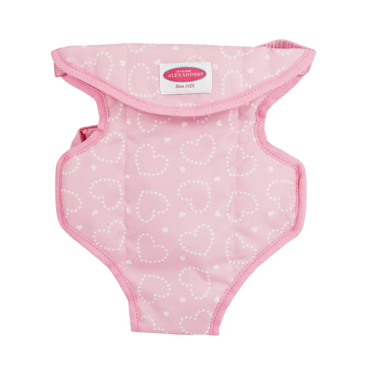 Madame Alexander Pink Hearts Fabric Carrier for Dolls