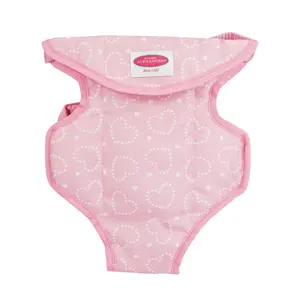 Madame Alexander Pink Hearts Fabric Carrier for Dolls