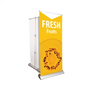 Deluxe Retractable Banner – 33" x 81", Fully Assembled with Custom Print