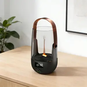 200ML Vintage Flame-Design Diffuser - Enchanting Atmosphere, Smart Safety Features, Customizable Aromatherapy Sessions