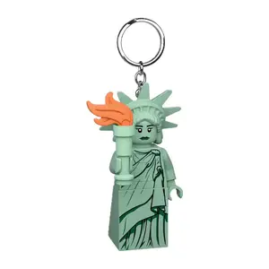 LEGO Minifigures Keychain Light Statue of Liberty