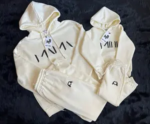 MAMA and MINI Sweatsuit - Cream Comfortable Clothing