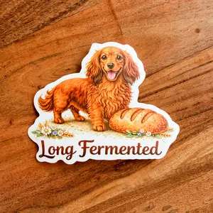 NEW "Long Fermented" Waterproof Vinyl Sticker