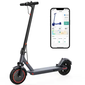 MAXSHOT Electric Scooter for Adults, 10" Tires, 22Mph, 500W Motor, 22 Miles Range, Folding E-Scooter with Dual Suspension,APP