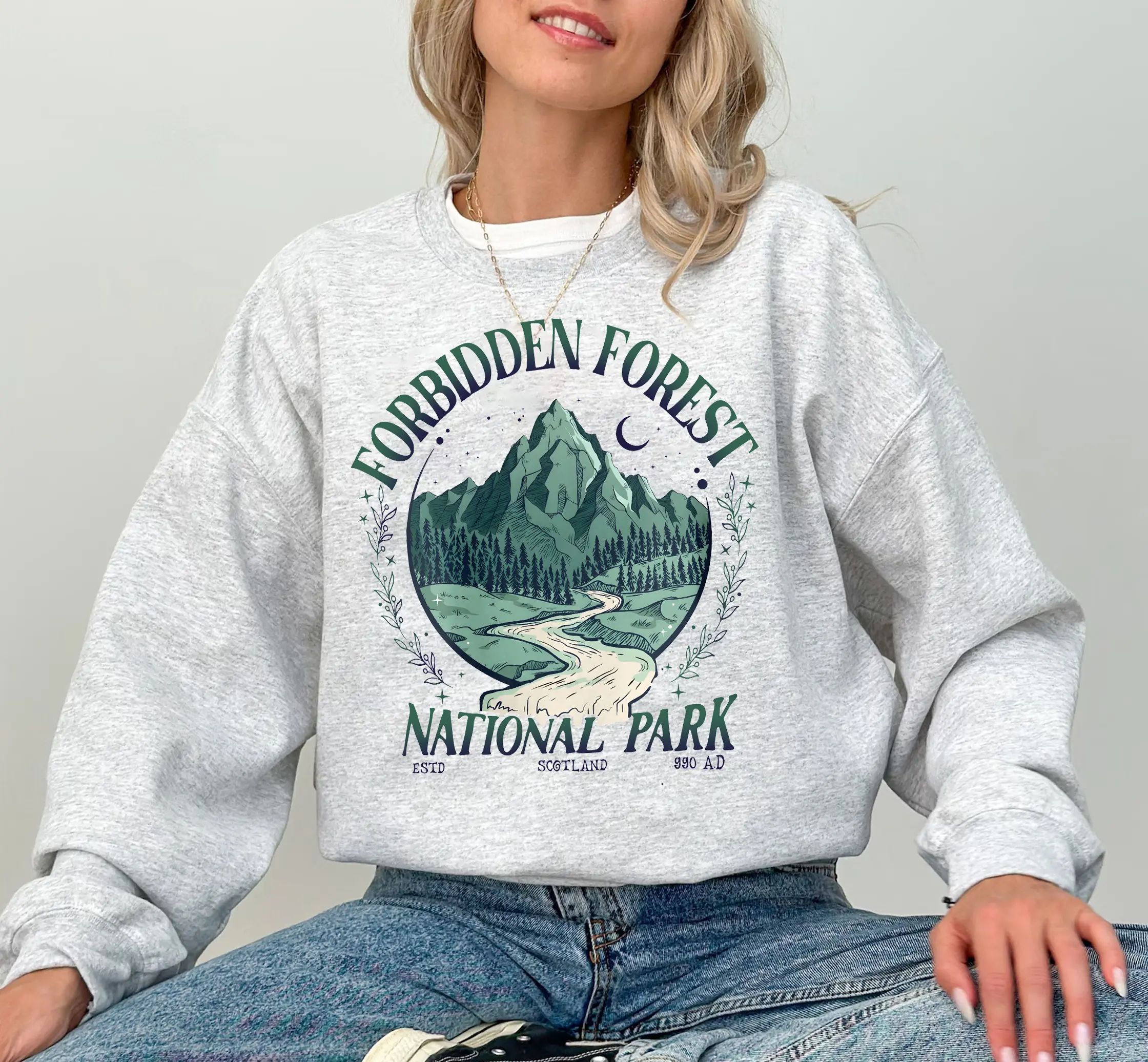 National Park Wizard Sweatshirt, Forbidden Forest Sweatshirt, Spicy Booktok T-Shirt, Bookish Sweatshirt, HP Fan Gifts