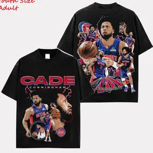 Cade Cunningham 2 For Pistons Nation High-Quality 100% Cotton T-Shirt, Sweatshirt, Hoodie, Detroit Basketball Fans Hooper Shirt, Game Day Outfits, Gift For Basketball Fans, Basketball Graphic Tee 19D