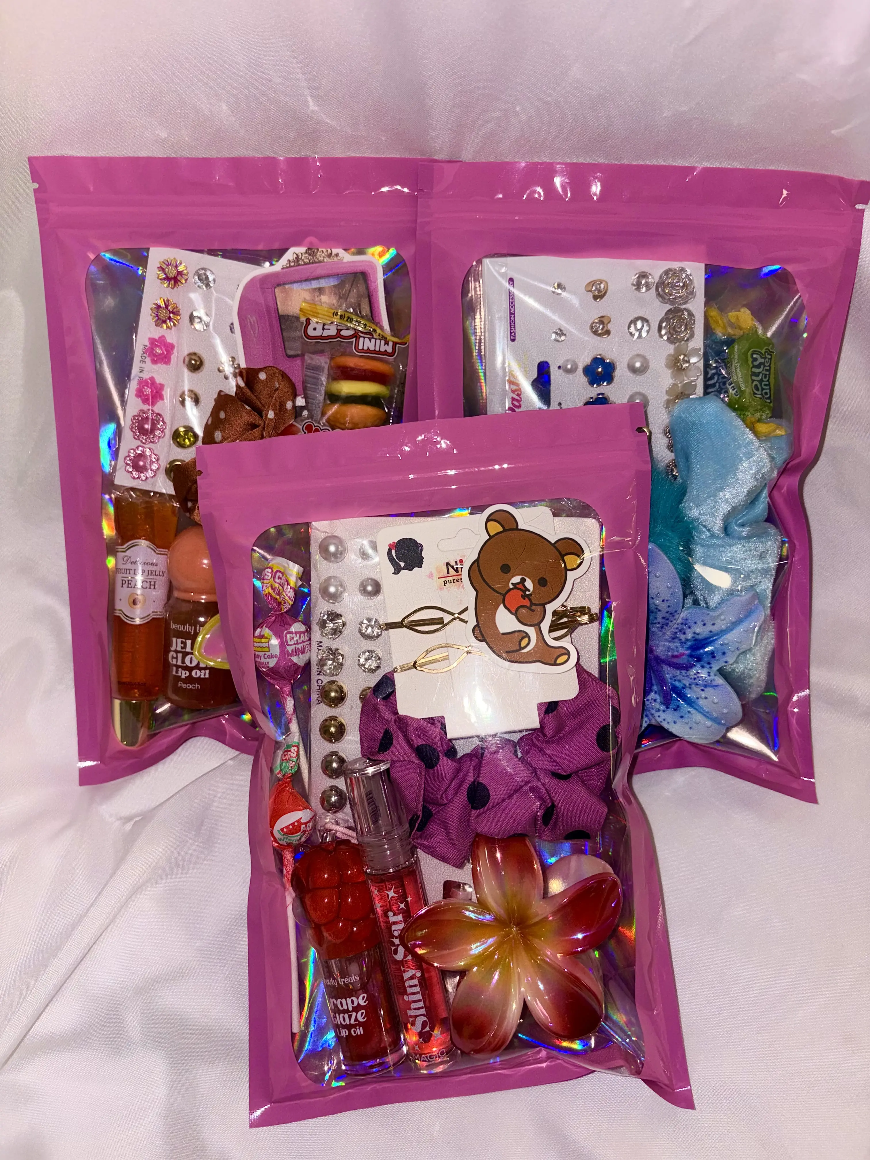 Hair Claw Lip Gloss Bundle