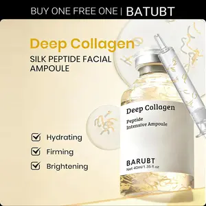 【BARUBT】Buy 1get 1free, 2 bottles Deep Collagen Peptide Ampoule 40ml Anti Aging Concentrate for Skin Care Face-Lift at Homeserum with Peptides & Silk Lifting Peptide Formula and Syringe Desig (1.35 fl.oz/bottle) Mother's Day Gift