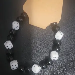 tourmaline dice bracelet