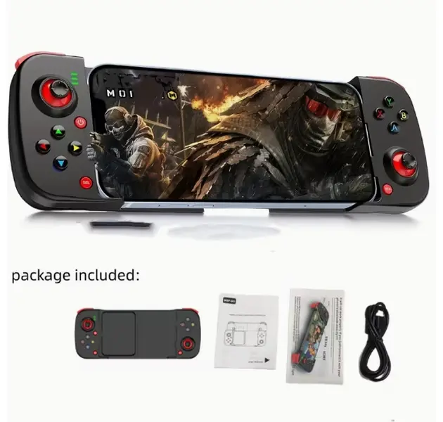 Wireless Game Controller for iPhone/Android Support Phone Case, Mobile Gaming Controller with Ergonomic Design - Cloud Gaming & PS Remote Play