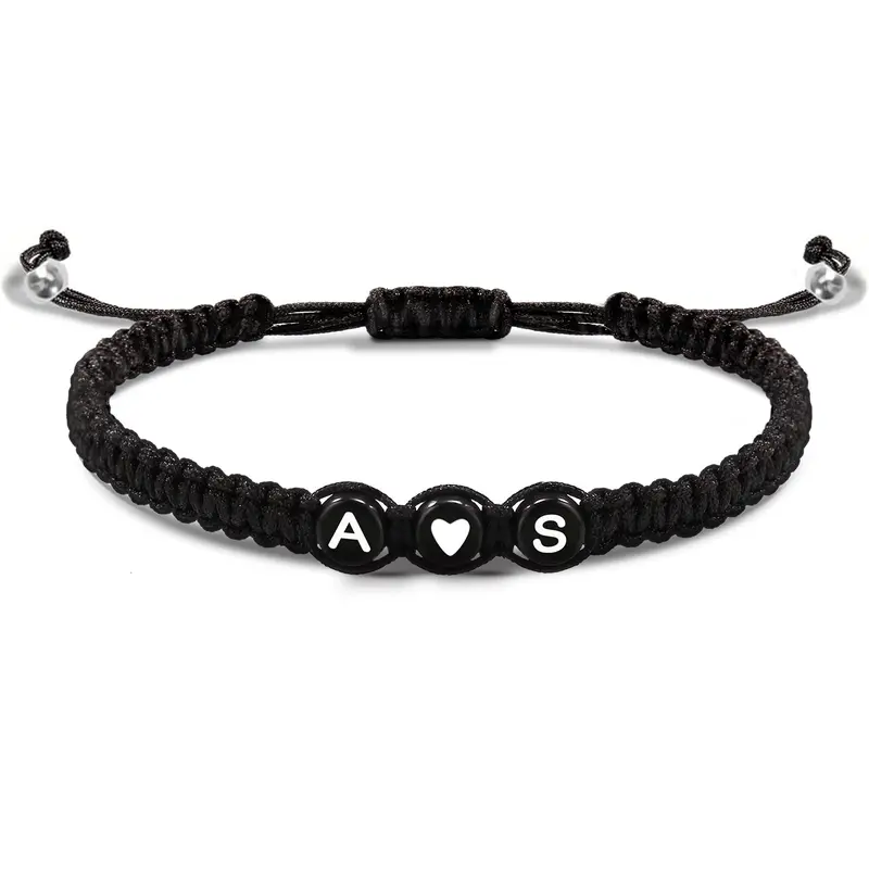 Couple Bracelet for Women and Men Handmade Heart Bracelets for Couple