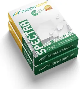 TridentGroup spectra A4 size 75gsm copier paper 5cm x 22cm x 34cm 2 ream 1000 sheets white office stationery quality paper supplies