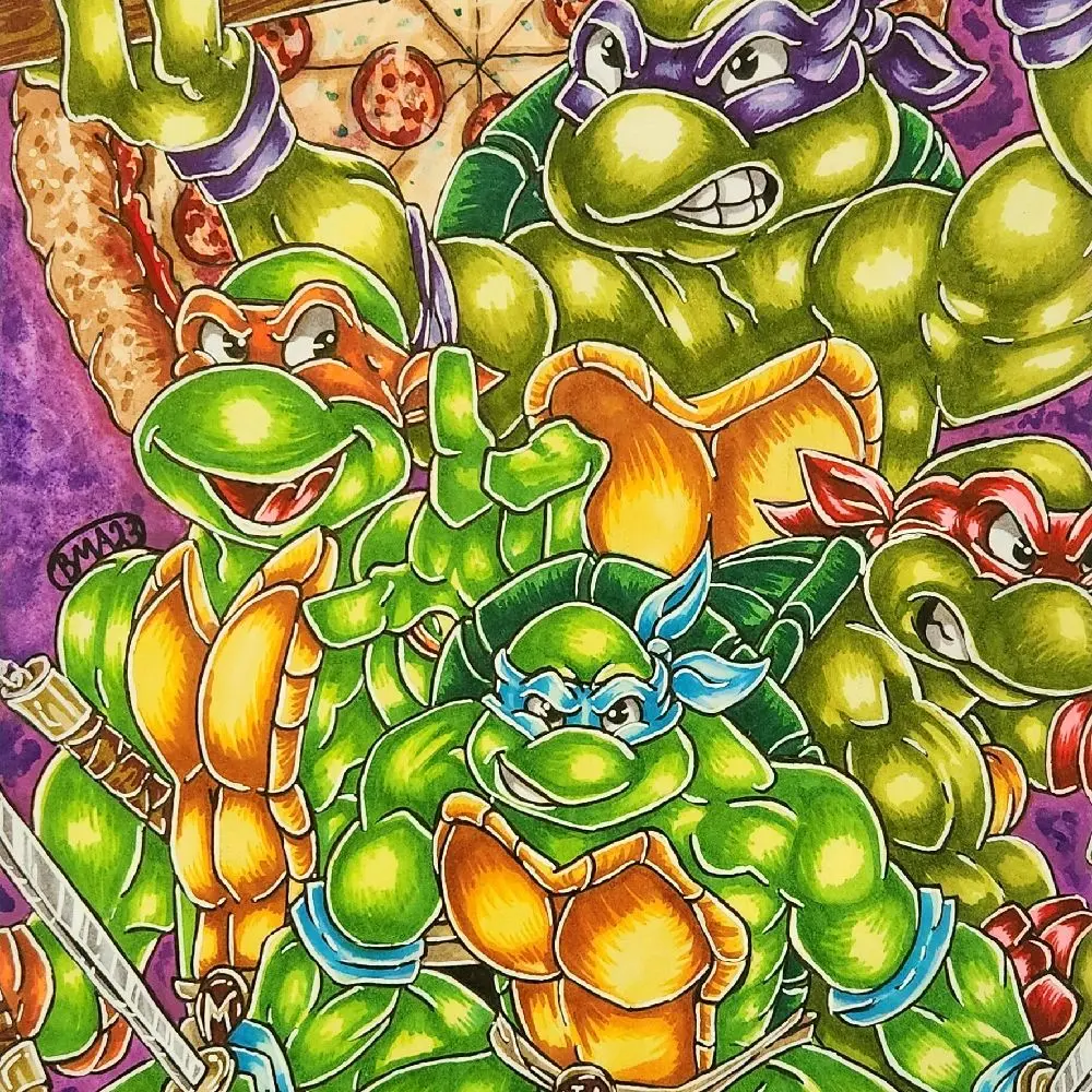 Pizza time  print 11in by 17in